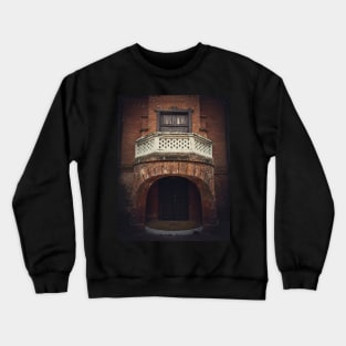 abandoned house facade Crewneck Sweatshirt